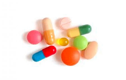Tablets for the treatment of pain in the finger joint